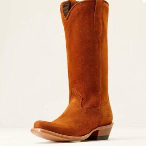 ARIAT MEMPHIS SUEDE LADIES COWBOY BOOTS 8.5 NWT